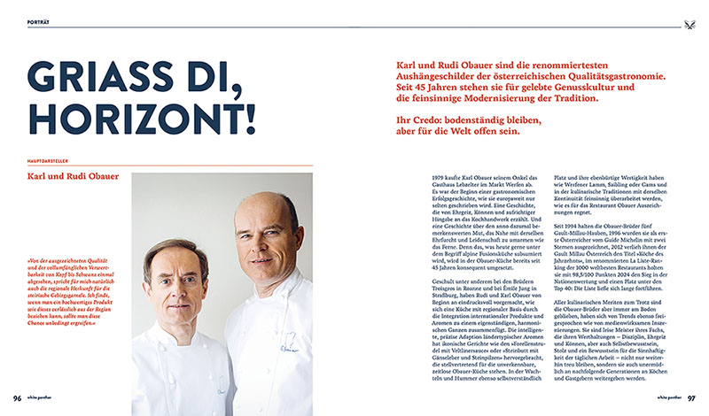 Die Obauers zu der Gebirgsgarnele