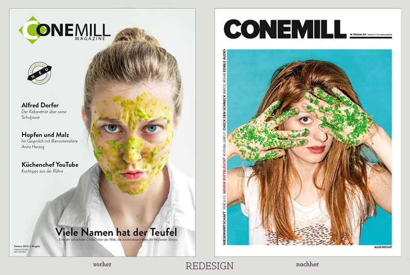 Galerie ausgewählter Arbeiten aus CONEMILL