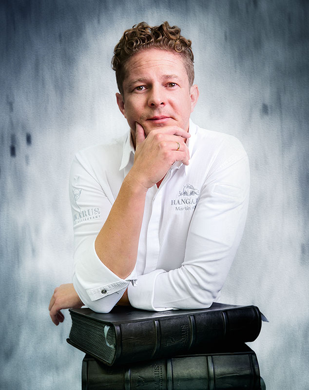 Martin Klein im Hangar-7.